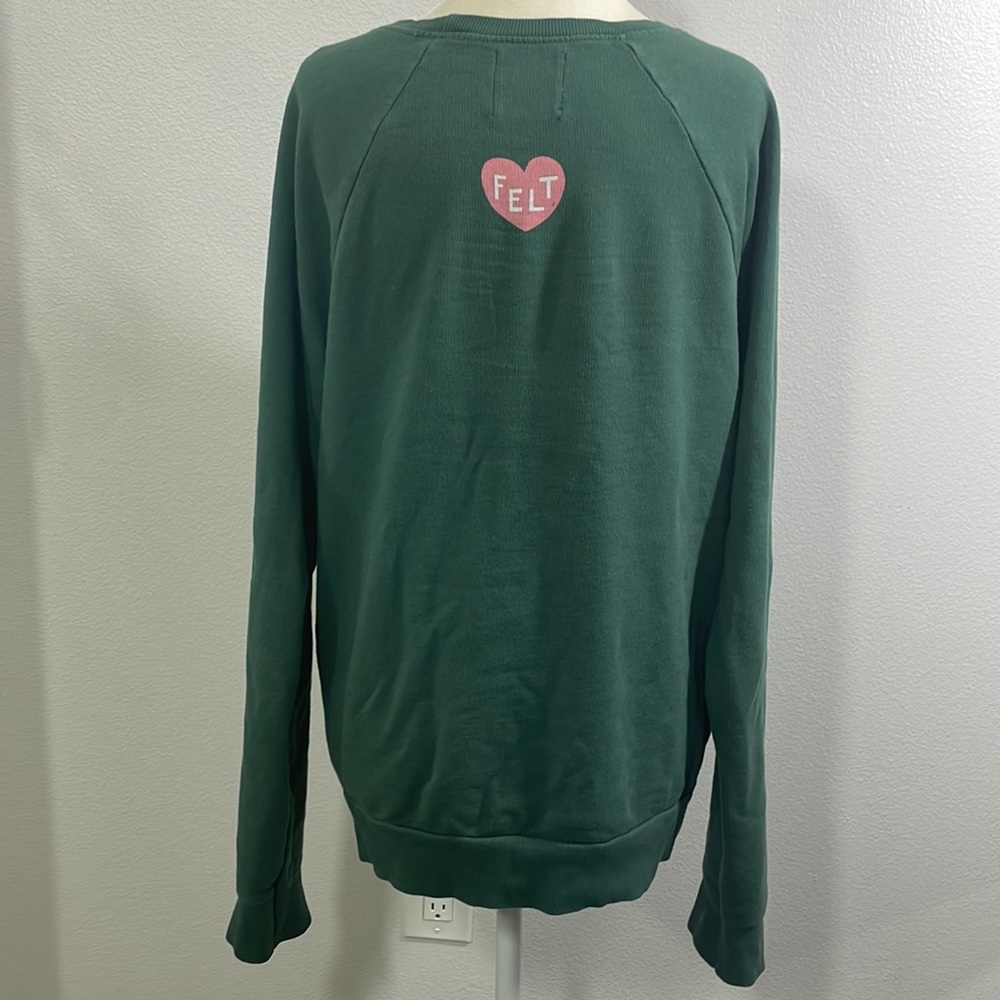 Anthropologie Back When Green Sweater - Picture 16 of 17